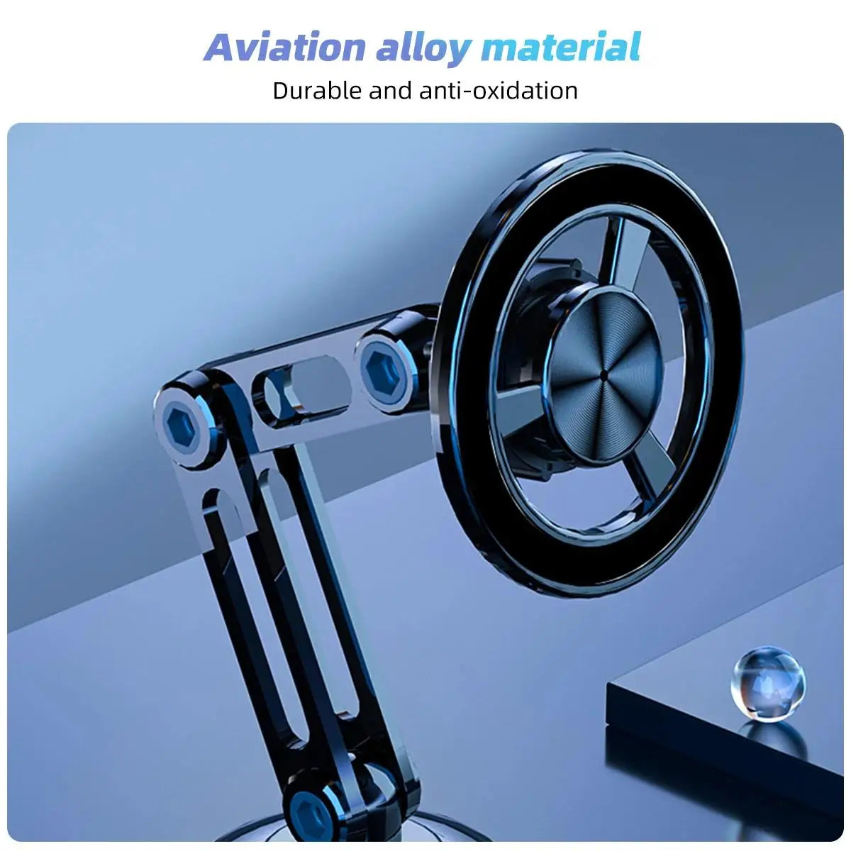 360° Magnetic Car Phone Holder – Air Vent Mount Foldable Car Phone Mount HIP