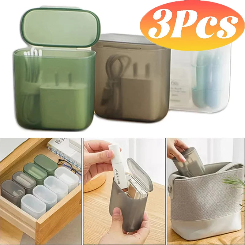Cable & Earphone Organizer Storage Box | Desk Tidy Cable Organizer Box HIP