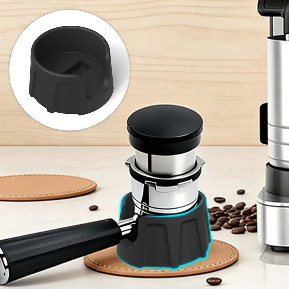Silicone Non Slip Tamper Mat Bar Mat Tamping Station Portafilter Holder for Espresso Luxe Cafe Coffee Grinding Brewing Pad HIP