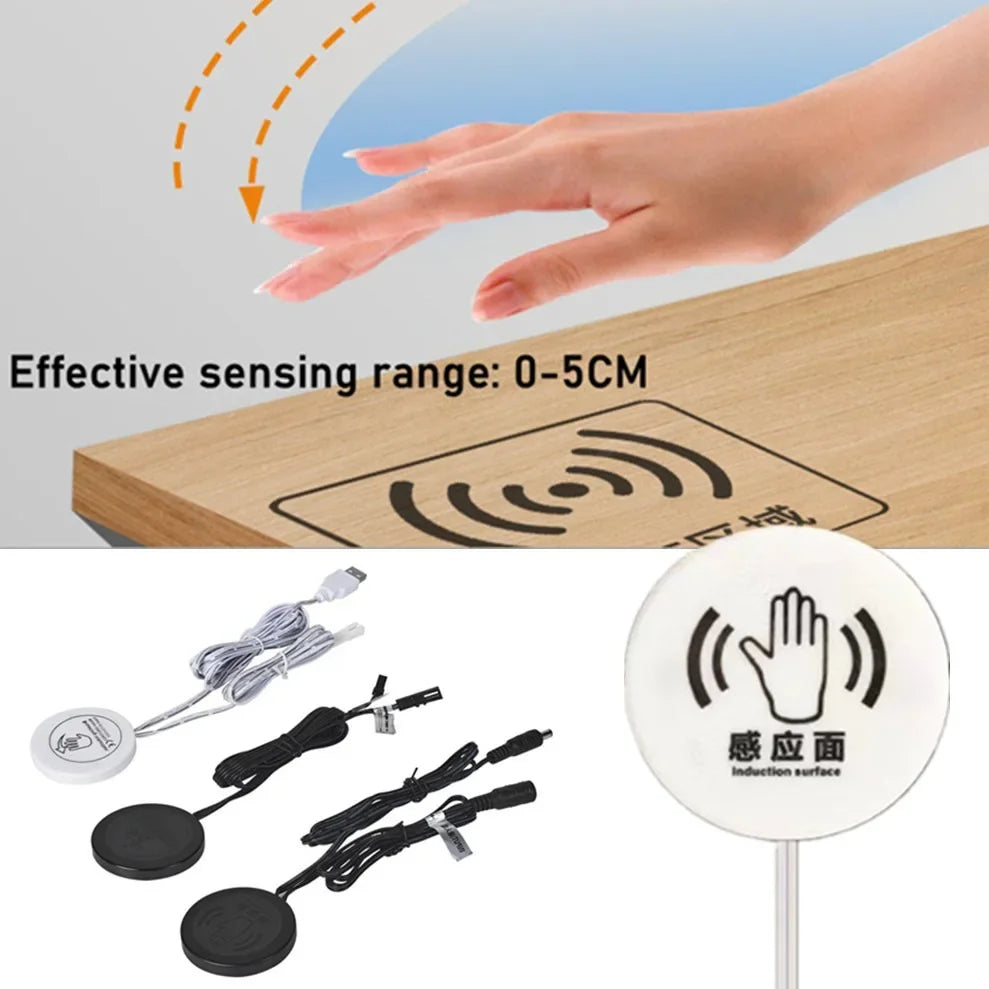 Penetrable Touch Dimmer Switch 12V 24V LED – Up to 25mm Wood Touch Dimmer Switch HIP