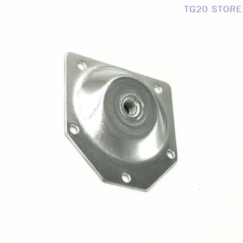 Angled Leg Fixing Plate Bracket for Furniture + Screws Furniture Leg Bracket HIP