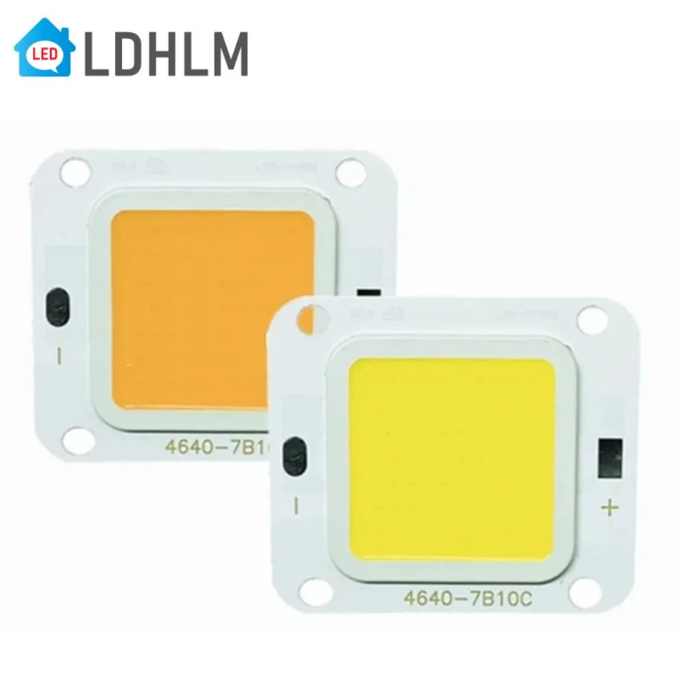LED COB Chip 10W–70W DIY Spotlight Floodlight Lamp Bead LED COB Chip HIP Cold White 6500K 10W 20X20MM China Mainland