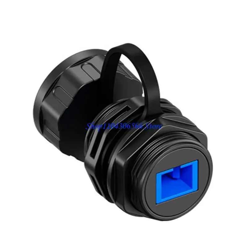 IP68 Weatherproof Fiber Optic Coupler with Protective Cap Fiber Optic Coupler HIP