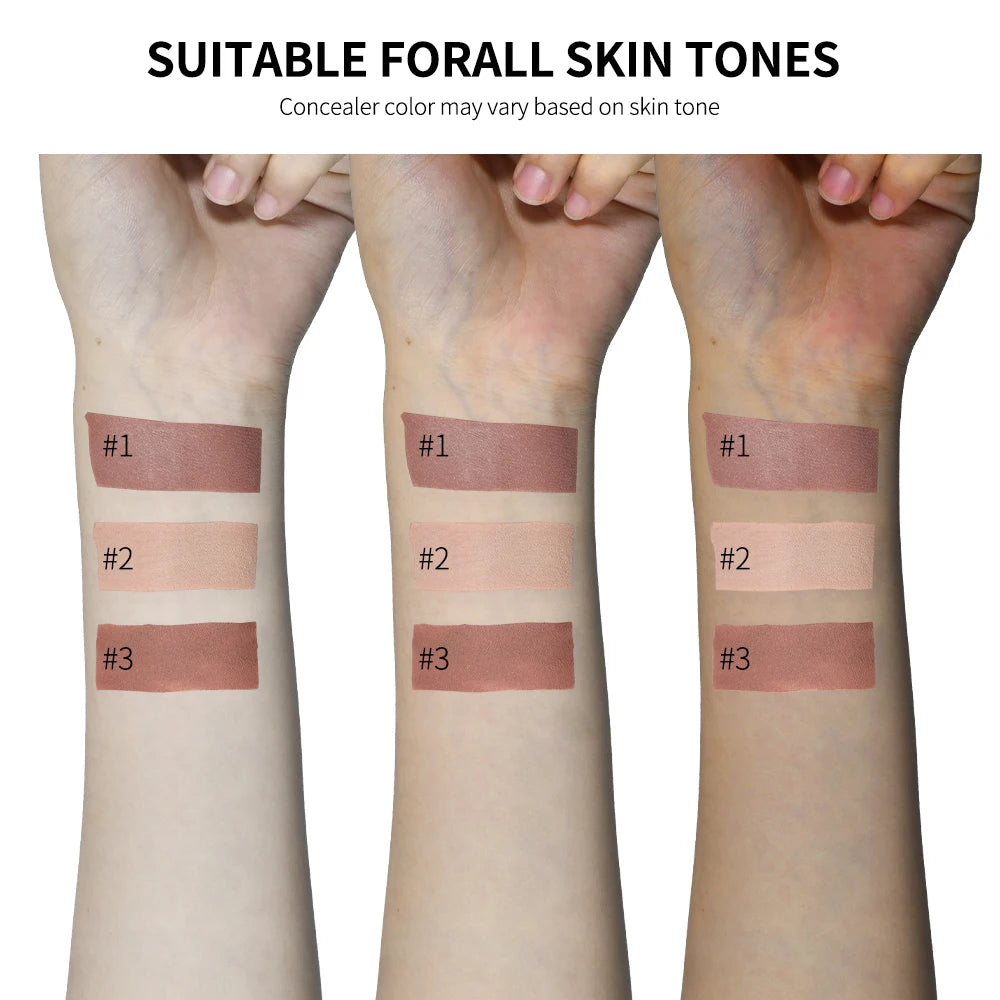 Under Eye Brightener Conceal & Brighten Dark Circles Nourishes The Skin Corrects Brightens Dark Nude Tan Colors Concealer Makeup HIP
