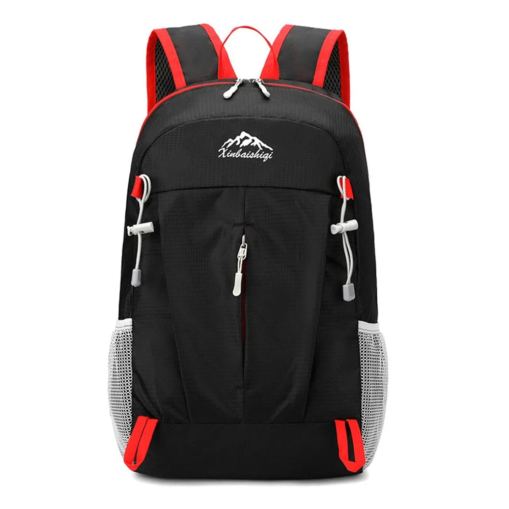 25L Foldable Waterproof Hiking Backpack – Ultralight Camping Bag Hiking Backpack HIP Black