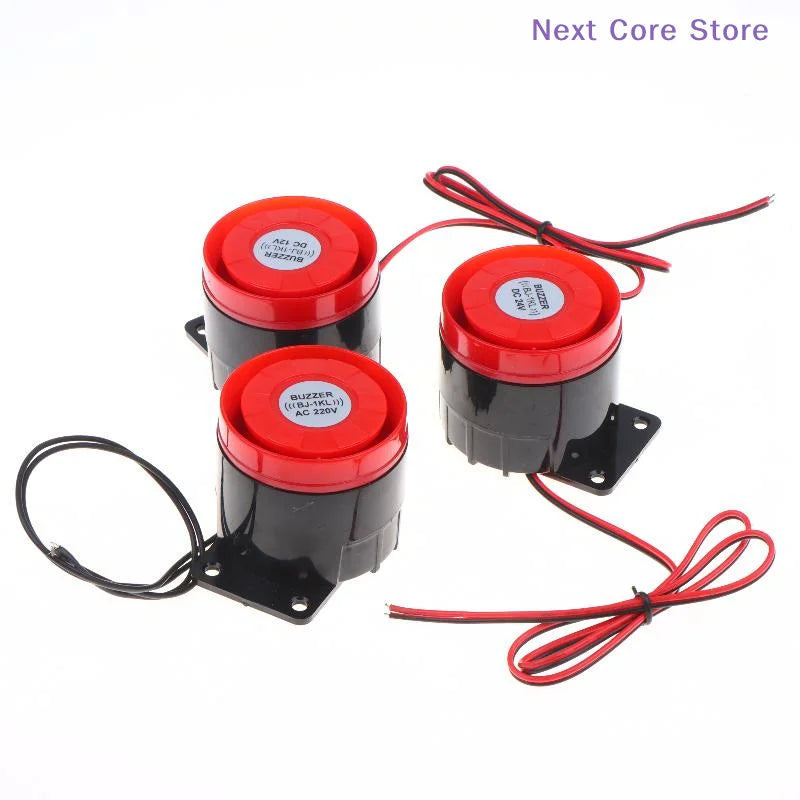 High Decibel Sound & Light Alarm Buzzer 12V 24V 220V Electronic Alarm Buzzer HIP
