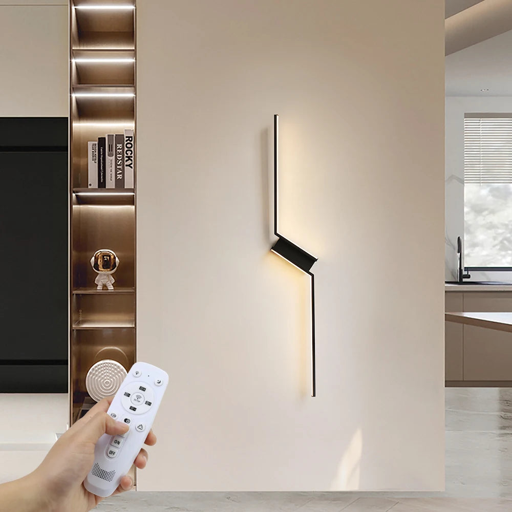 Nordic Minimalist LED Wall Sconce – Dimmable Indoor Lamp LED Wall Sconce HIP