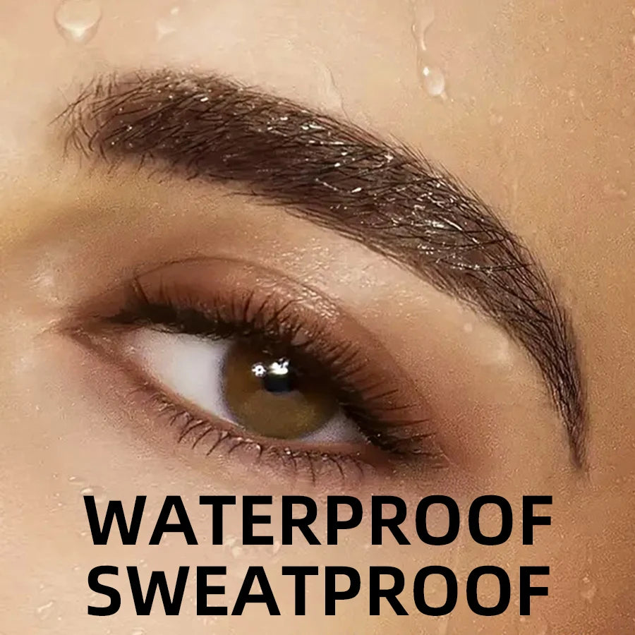KAFURUX 4-Point Waterproof Liquid Eyebrow Pencil – Long Lasting Liquid Eyebrow Pencil HIP