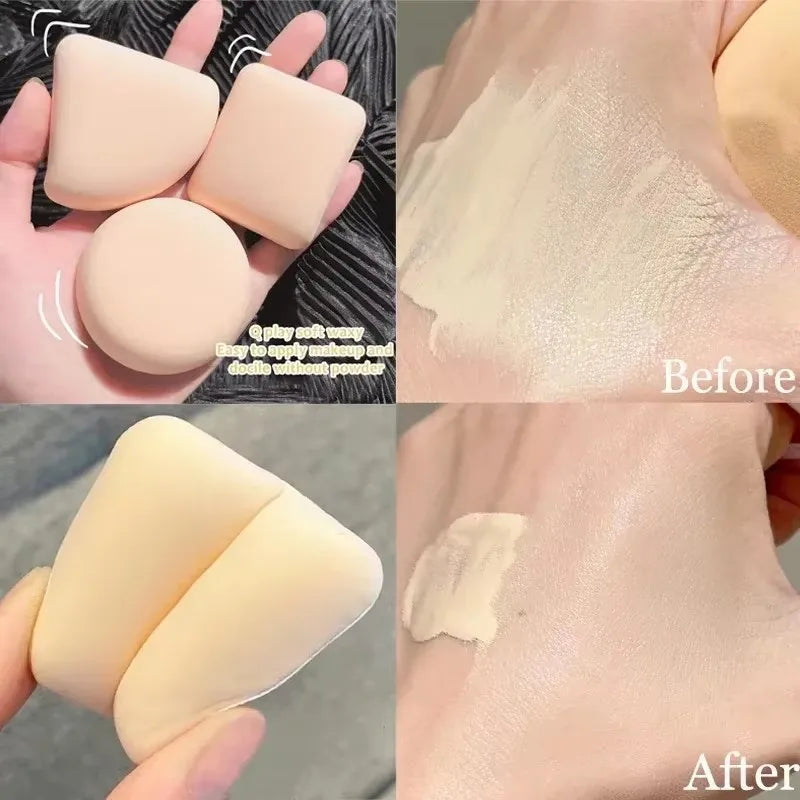 Soft Cosmetic Sponge Puff Set – Dry & Wet Foundation Blender Cosmetic Sponge Puff HIP