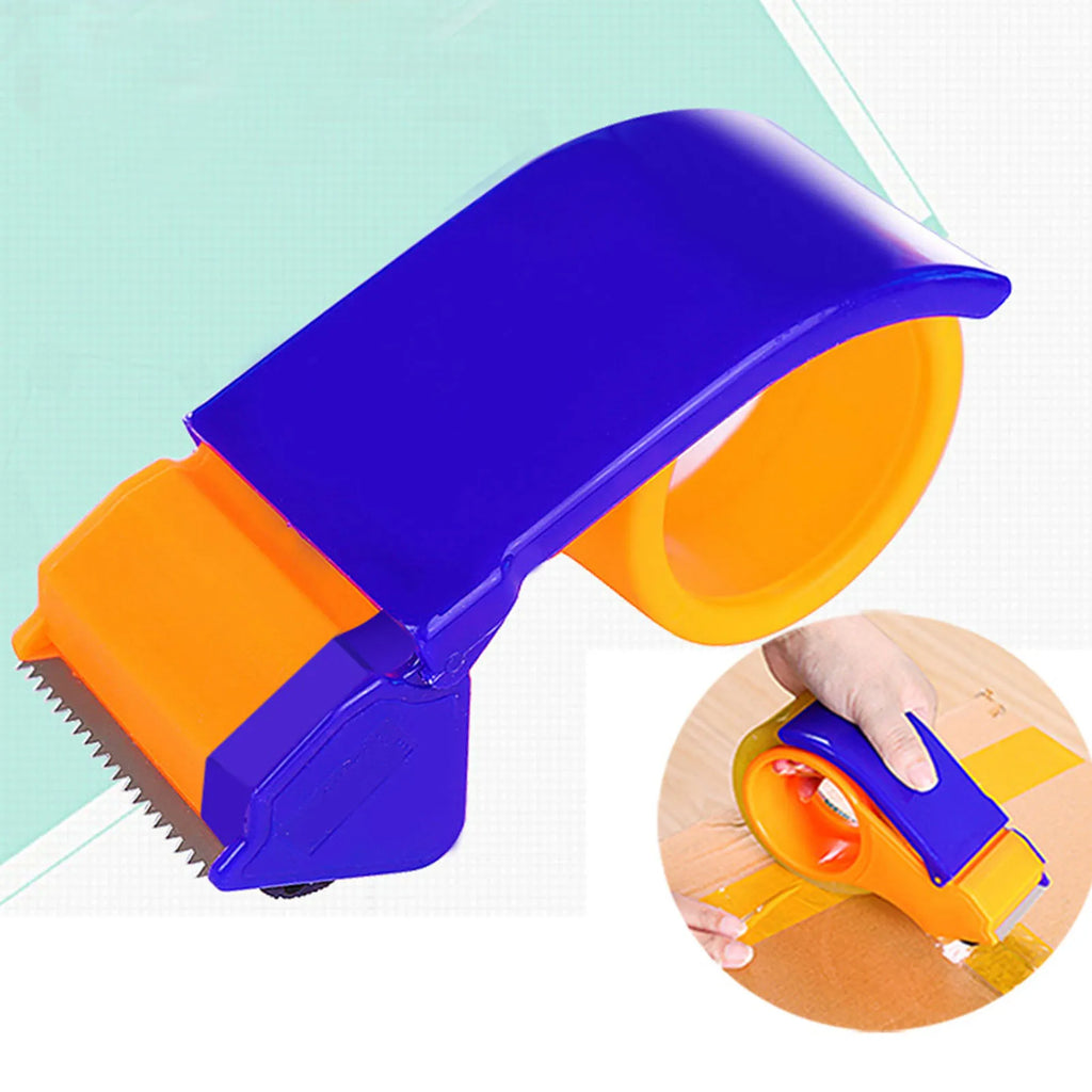 Packing Tape Dispenser Handheld Light Weight Adjustable Width Efficient Packaging Sealing Cutter Easy for Shipping HIP