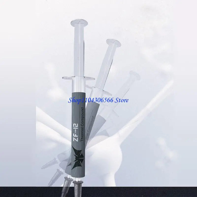 ZF-12 Thermal Paste 1.5g – 12W/mk CPU GPU Heatsink Compound Thermal Compound Paste HIP