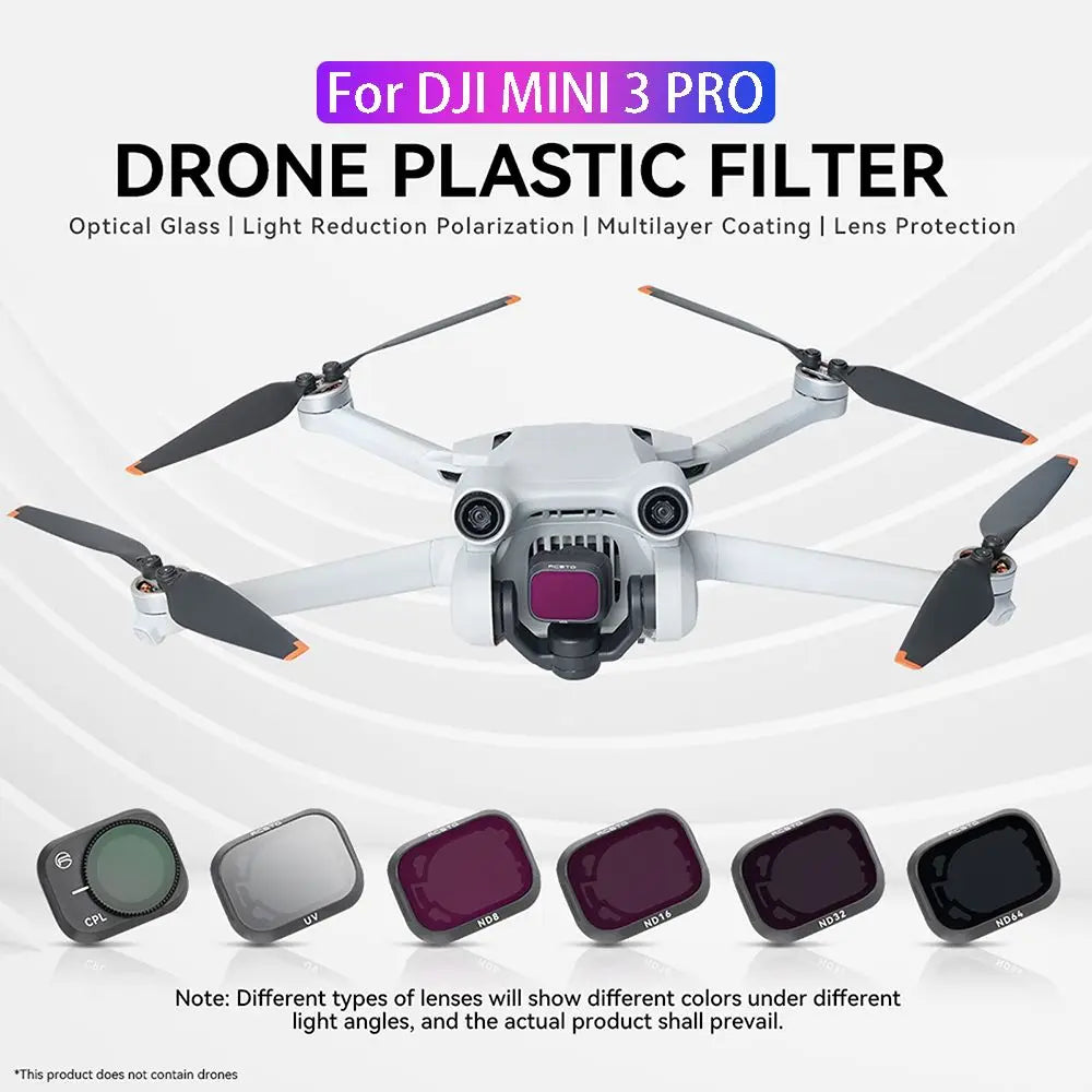 CPL Lens Filter for DJI Mini 3 Pro – Optical Glass Polarizer Drone Lens Filter HIP