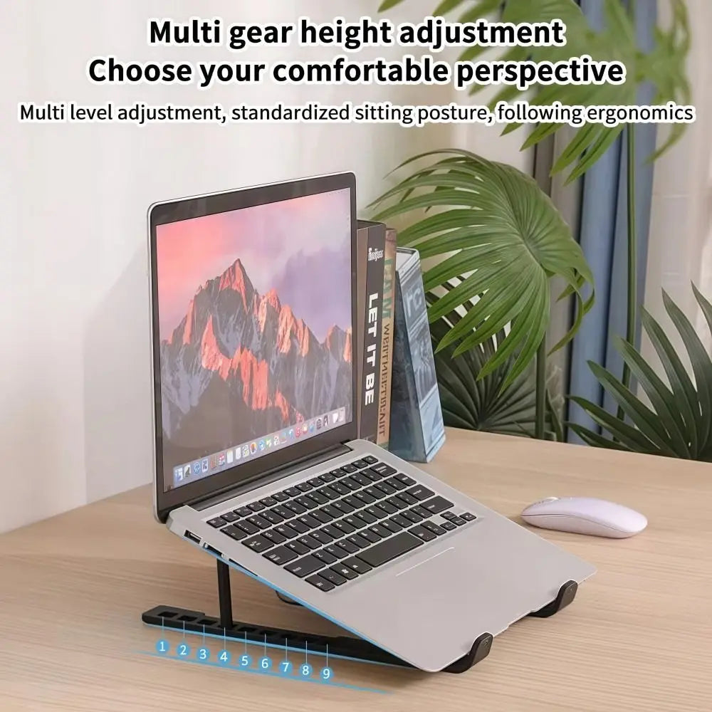 Foldable Laptop Cooling Stand – Adjustable Portable Riser Laptop Cooling Stand HIP