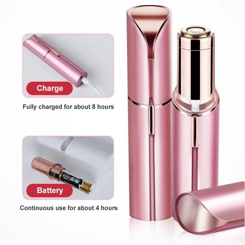 Electric Eyebrow Trimmer – Portable Lipstick Face Shaver Electric Eyebrow Trimmer HIP