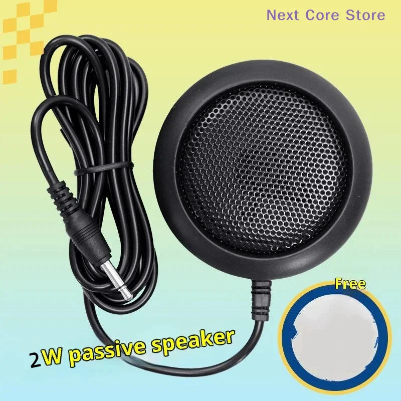 Mini External Speaker 3.5mm for CB & Mobile Radio – Clear Sound External Radio Speaker HIP