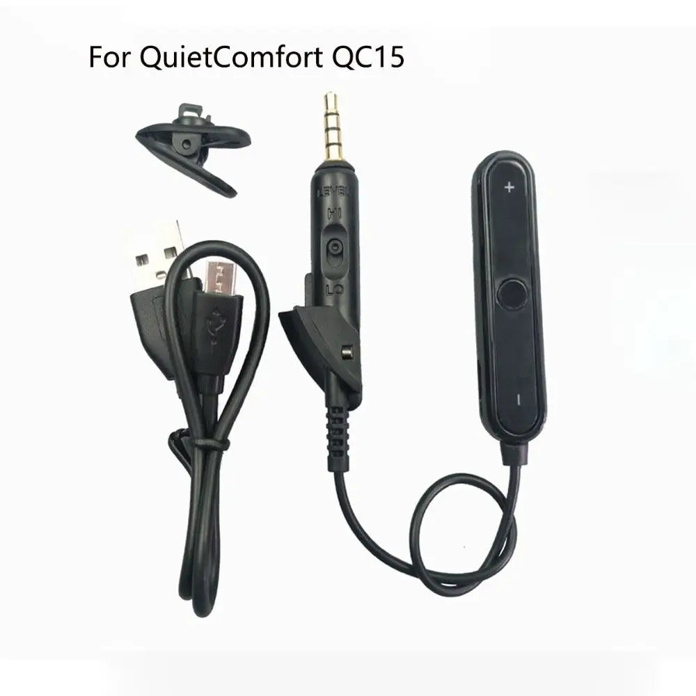 Bluetooth Receiver Adapter Cable for Bose QC15 Headphones Bluetooth Headphone Adapter HIP