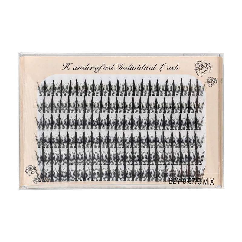 YSDO 246 Bundles Manga Natural Eyelash Extension Faux Mink Eyelashes Individual 9/10/11/12MM Lashes Makeup Cilia False Eye Lash HIP