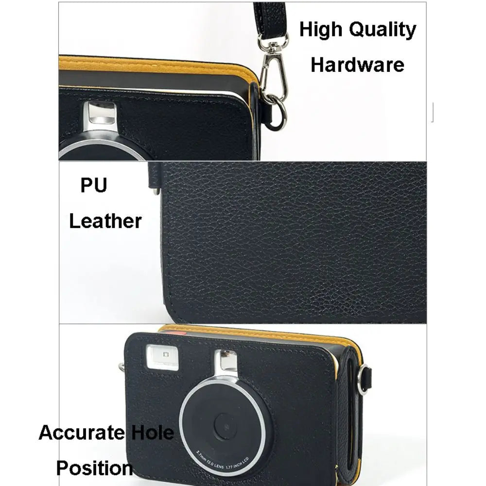 PU Leather Case for Kodak Mini Shot 2 Retro C210R | HIP Camera Case Bag HIP