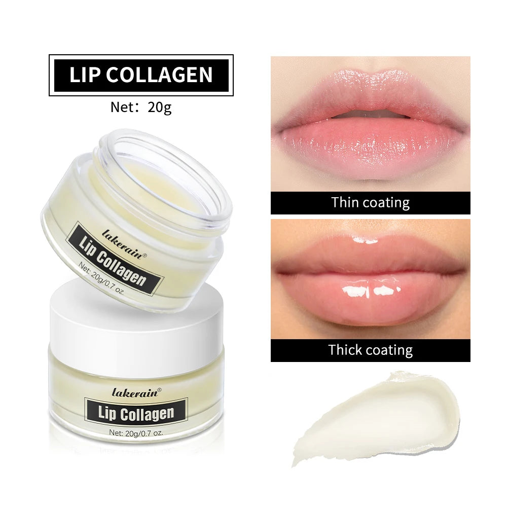 Lip Collagen Collagen Lip Mask Lip Balm To Moisturizes Dry Lips Smooths Fine Lines, Deep Hydrates Lip Moisturizer For Exfoliatin HIP