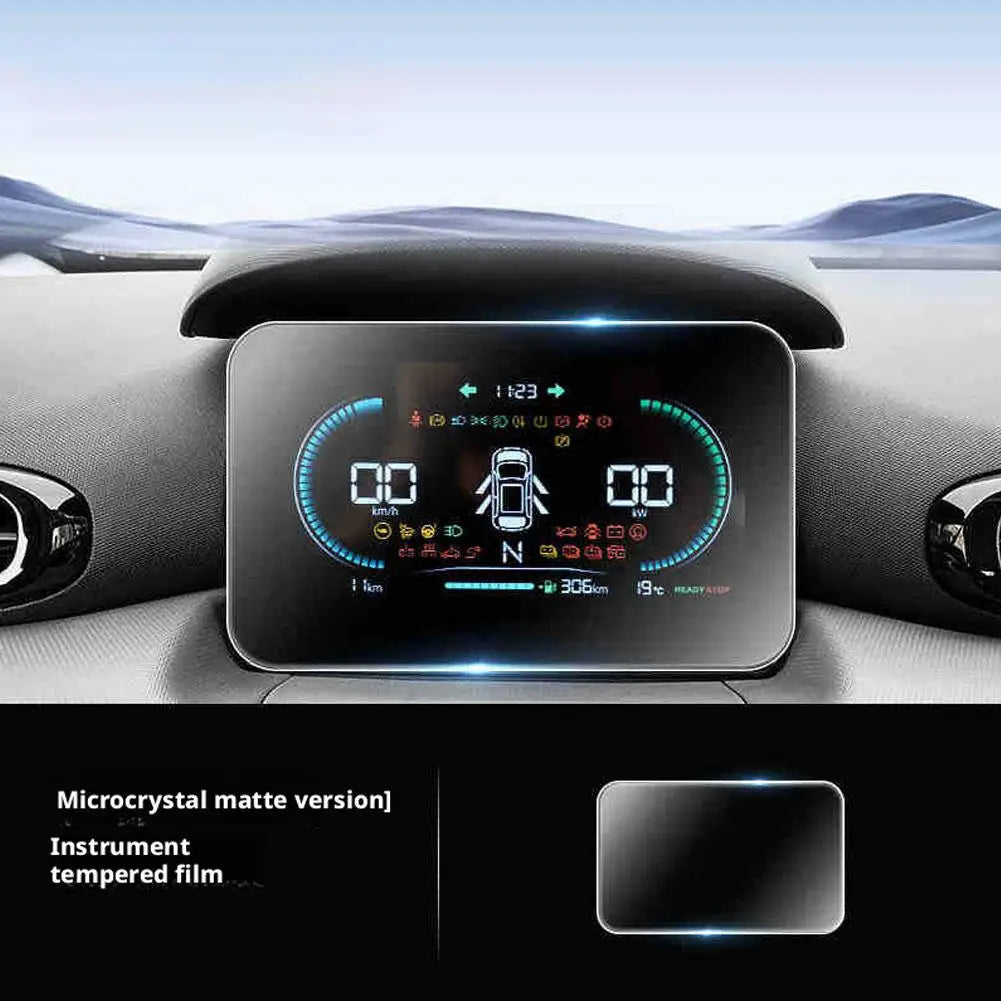 Car Navigation Screen Protector Tempered Glass Film For 2025 Leapmotor T03 Dashboard Instrument Display Guard Auto Accessories HIP Instruments