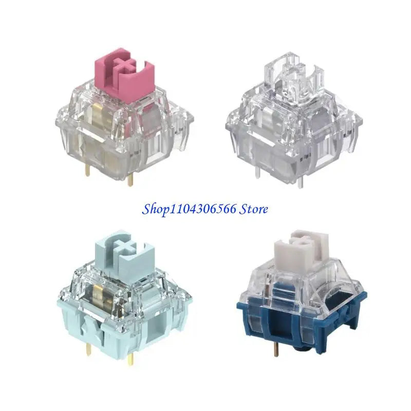 TTC Silent Mechanical Keyboard Switches 10-Pack – Quiet Typing Keyboard Switches HIP