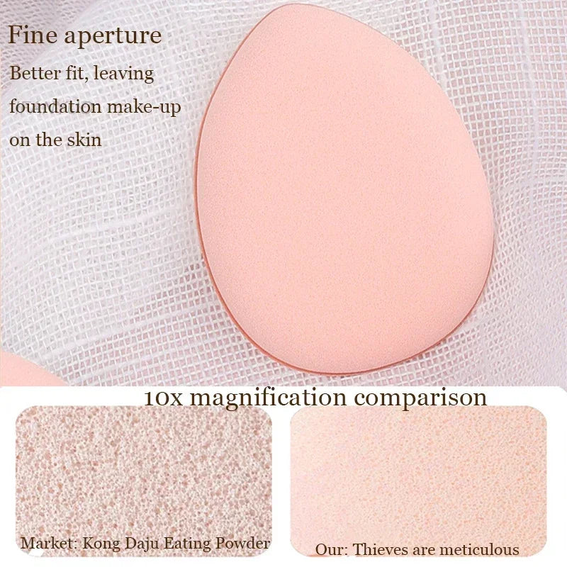 3/10pcs Mini Size Professional Cosmetic Cushion Puff Concealer Foundation Detail Puff Finger Puff Set Makeup Sponge Beauty Tool HIP