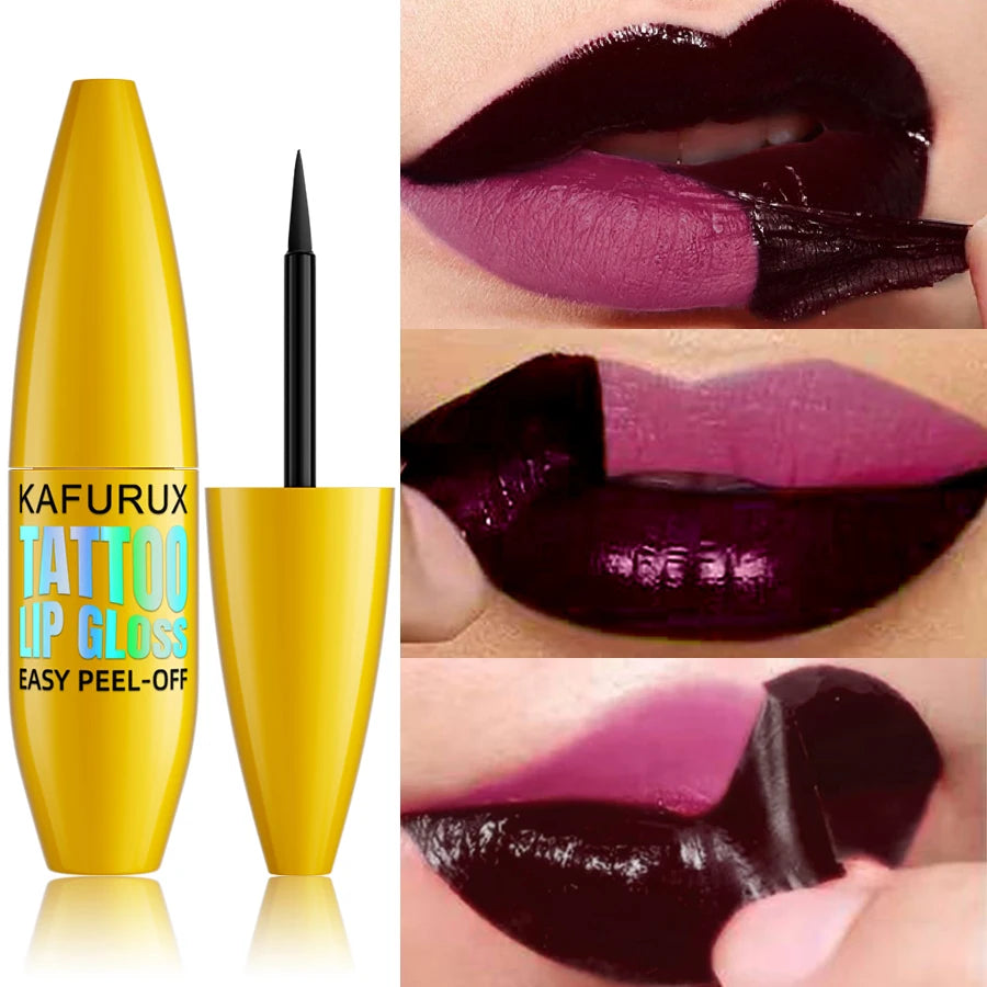 7 Colors Long Lasting Lip Inks Korean Matte Lip Tint Peel Off for Lips Stick Pink Red Makrup for Women Cosmetic Gifts Lip Stain HIP