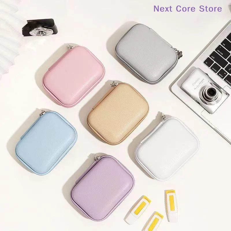 Hard Shell Camera Case – Shockproof PU Leather Travel Bag Camera Storage Case HIP