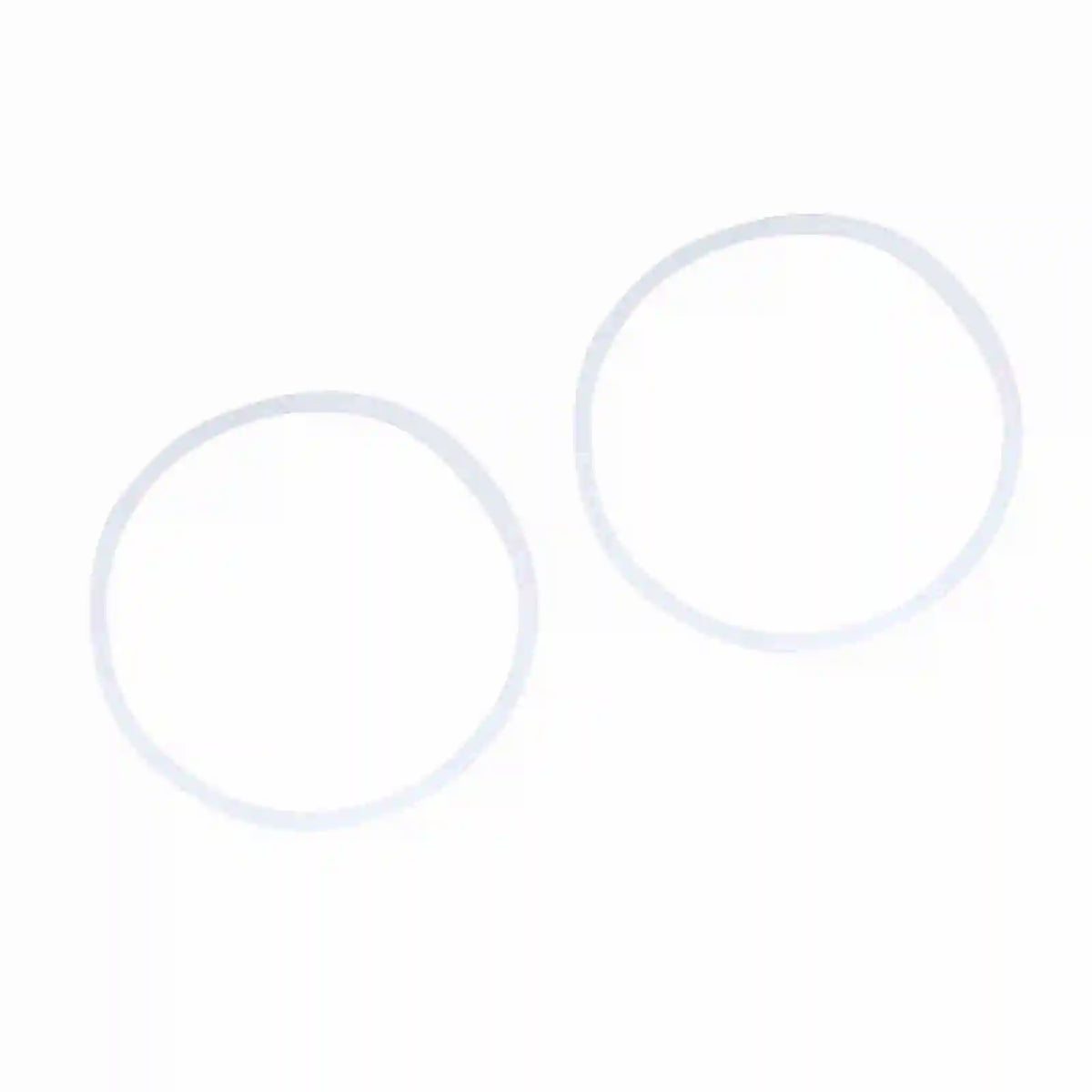 2 PCS Seal Ring New Replacement Gaskets Rubber Seal Ring For 600W Juicer HIP