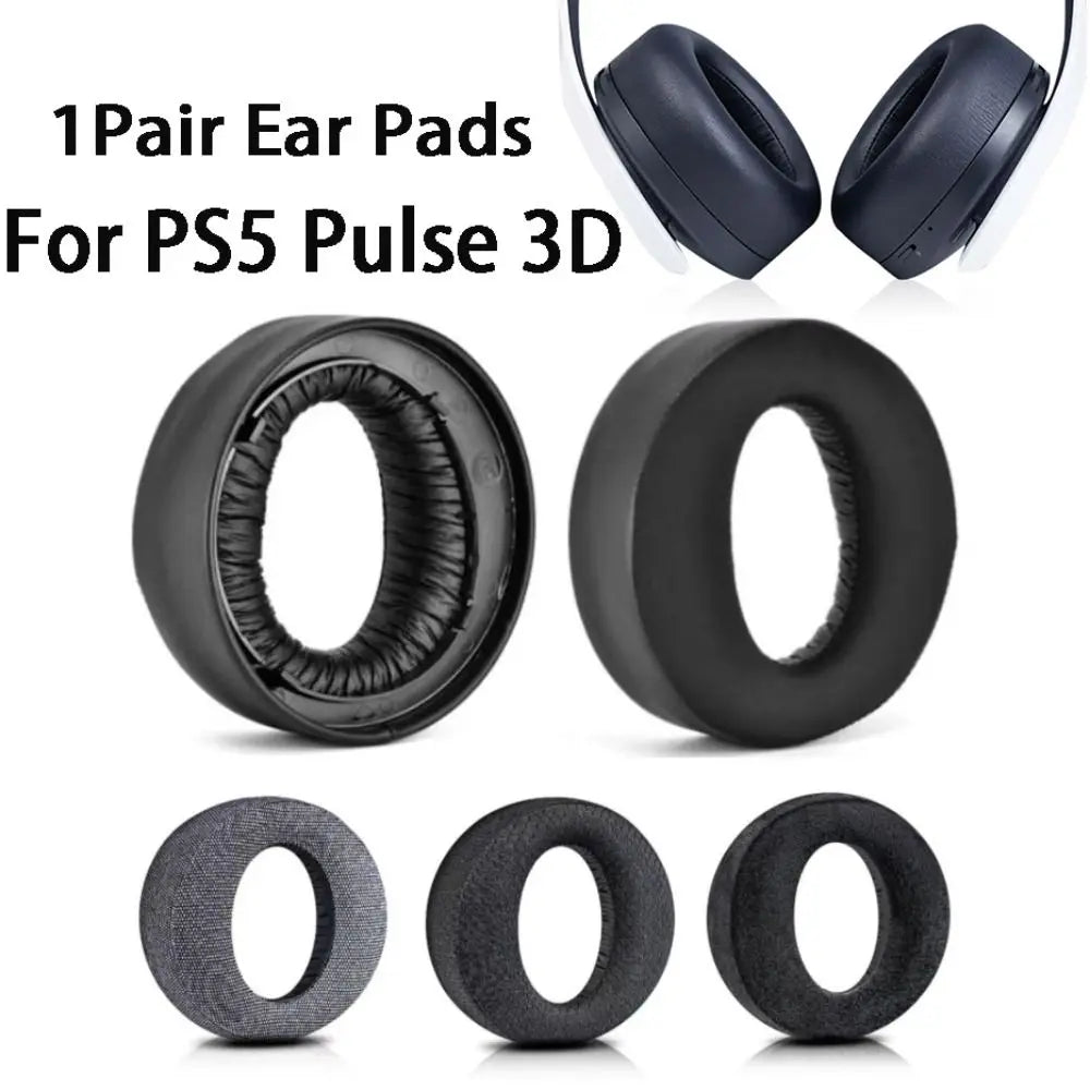 Memory Foam Ear Pads for Sony PS5 Pulse 3D Wireless Headset Headset Ear Pads HIP