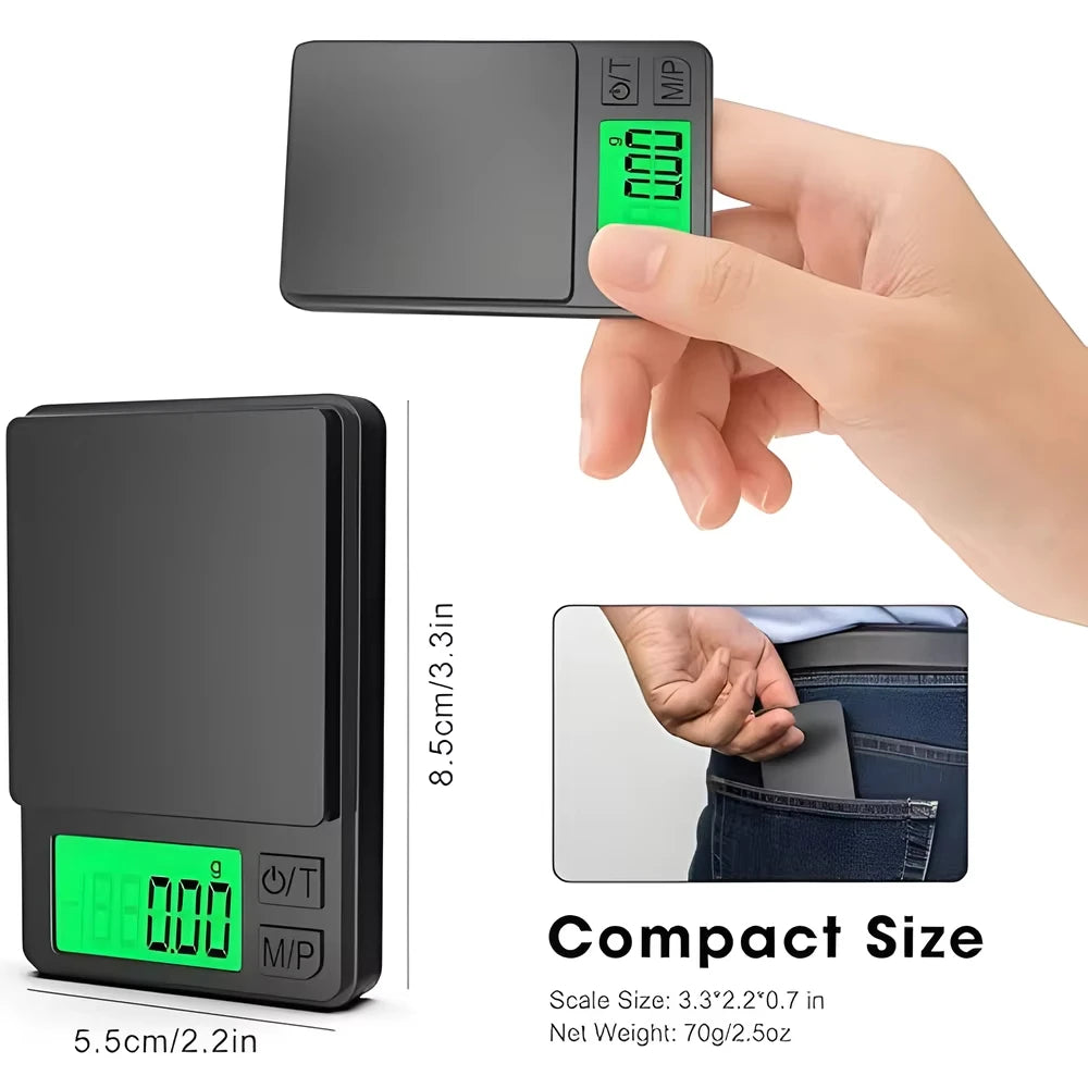 Digital Pocket Scale 1000g x 0.01g – Food, Jewelry & More Digital Pocket Scale HIP