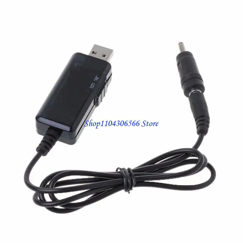 USB 5V to 9V/12V Step-Up Voltage Converter Cable with LED Voltage Converter Cable HIP