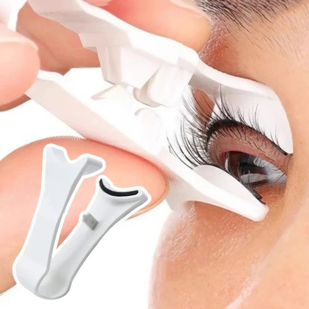 1Pcs Magnetic Eyelashes Extension Applicator False Eyelashes Tweezer Curler Clips Clamp 3D Mink Eyelash Tweezer Professional New HIP Default Title
