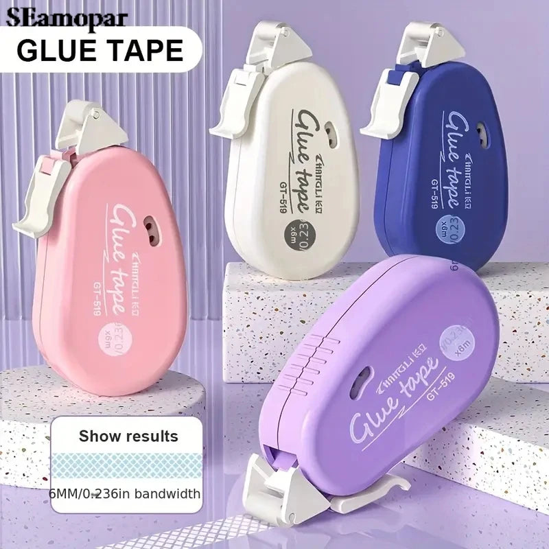 6m x 8mm Double-Sided PET Tape – Crafts, School & Office Double-Sided Tape HIP