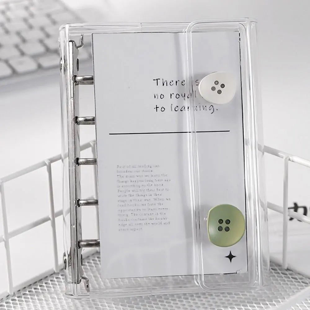 M5 Transparent Loose Leaf Binder Cover & Inner Pages Loose Leaf Notebook Cover HIP