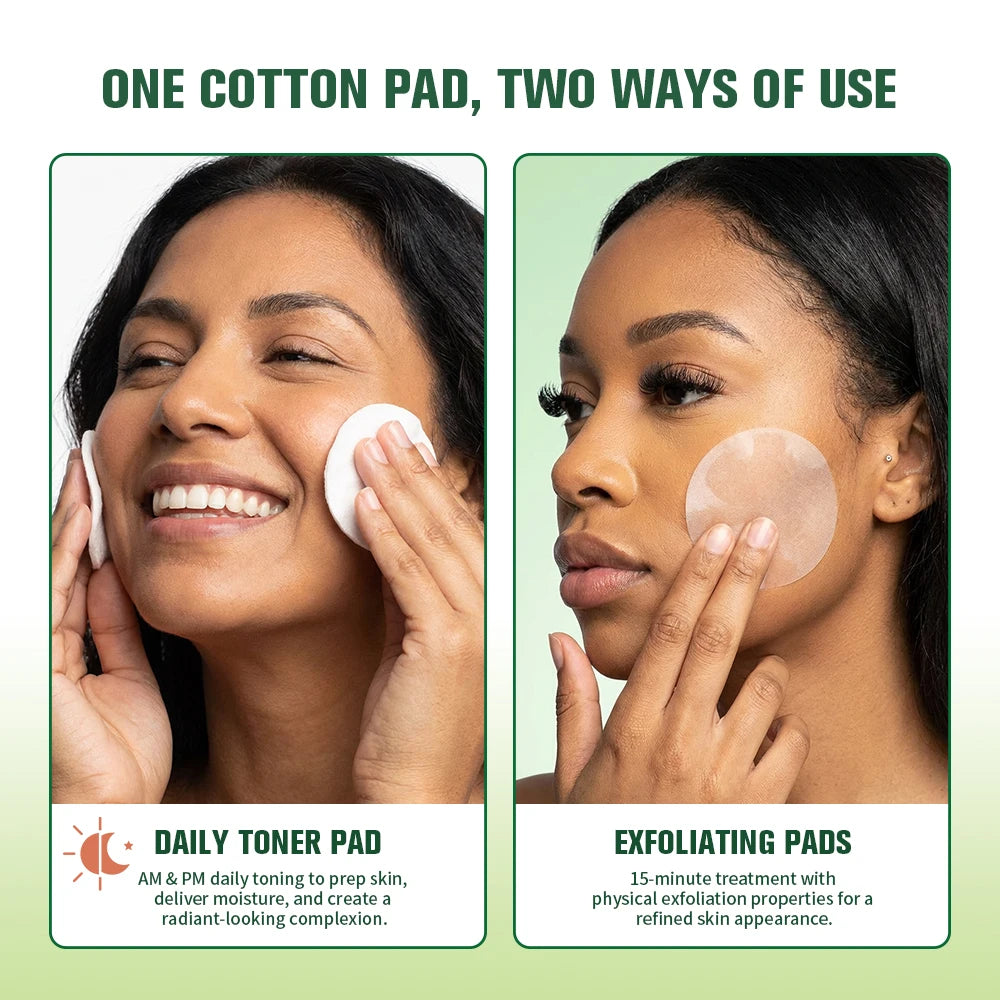 Toner Pads 100 Count Toning & Brightening Face Pads Remove Dark Spots Wrinkles & Dull Skin Hydrating Facial ,Snail Mucin Care HIP