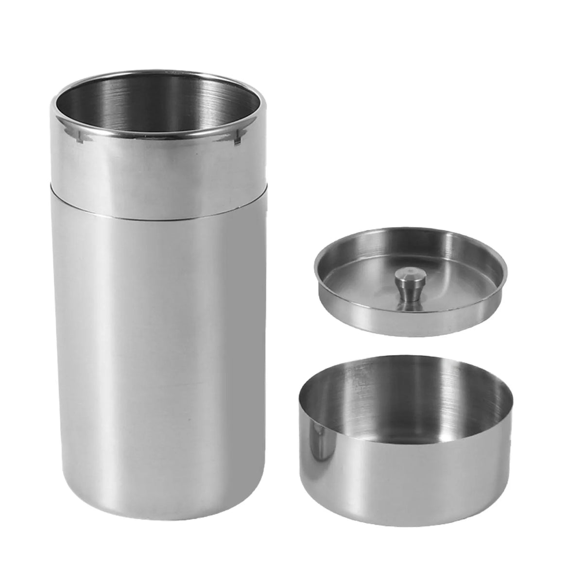Stainless Steel Tea Tins Canister Home Kitchen Canisters for Tea Coffee Sugar Storage Case HIP