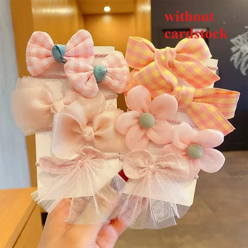 10-Pack Girls' Scrunchies & Elastic Hair Bands – Kids Kids Hair Scrunchies HIP C07-color 05