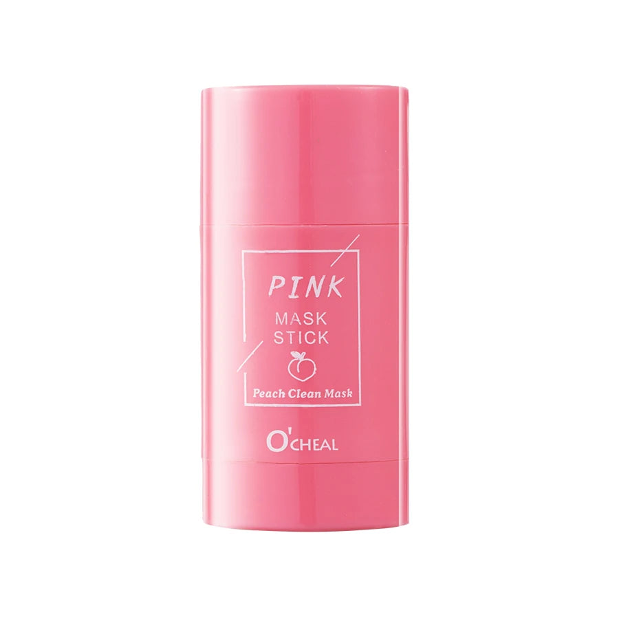 Green Tea Mud Mask Stick – Pore Cleansing & Hydrating Face Mask Stick HIP honey peach 40g