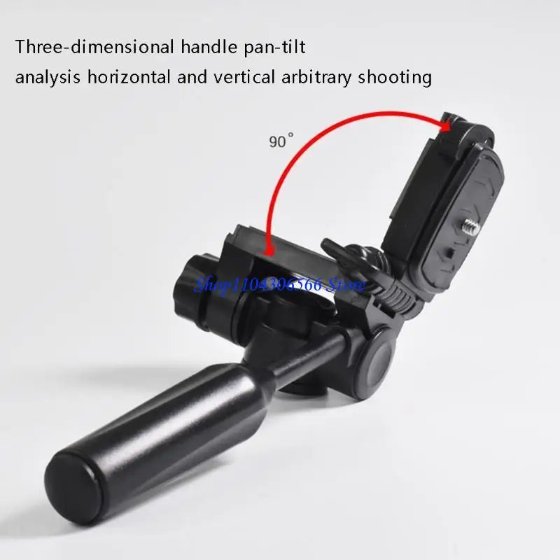 3D Tripod Pan Head – 360° Rotation & 90° Tilt, Quick Release Tripod Pan Head HIP