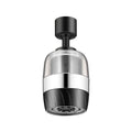 360° Rotating Kitchen Faucet Bubbler – 3-Mode Stainless Steel Faucet Bubbler Nozzle HIP Black