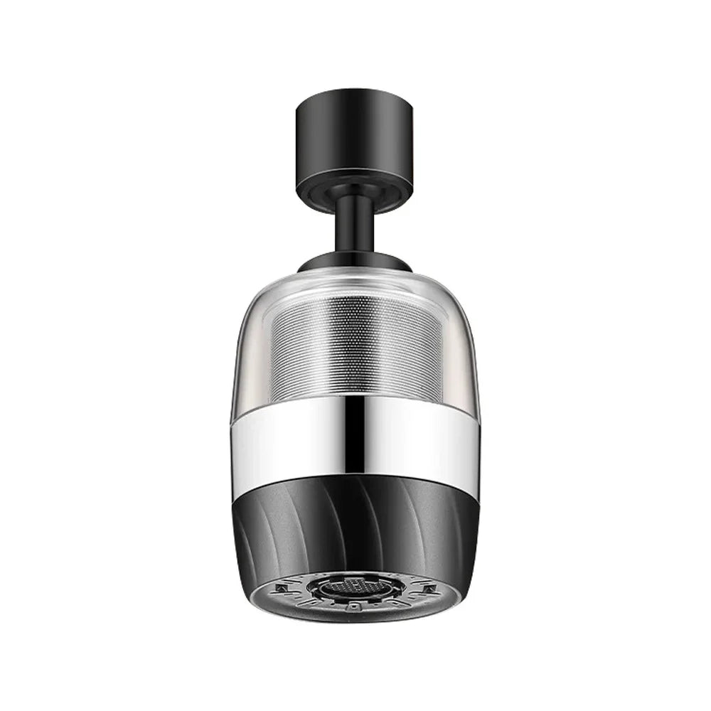 360° Rotating Kitchen Faucet Bubbler – 3-Mode Stainless Steel Faucet Bubbler Nozzle HIP Black