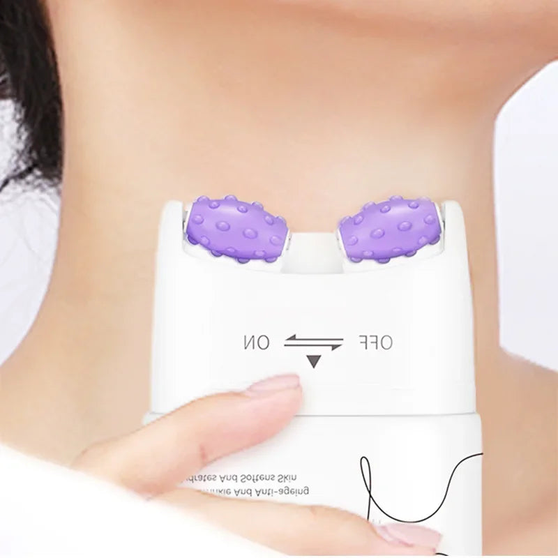 SADOER Collagen Firming Neck Cream with Massage Roller Neck Firming Cream HIP