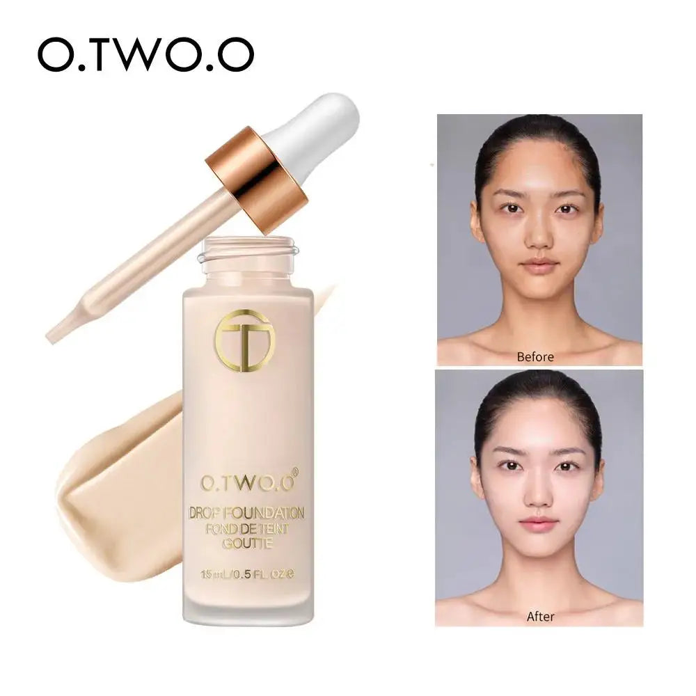 O.TWO.O Full Coverage Liquid Foundation Oil-Free BB Cream Liquid Foundation HIP