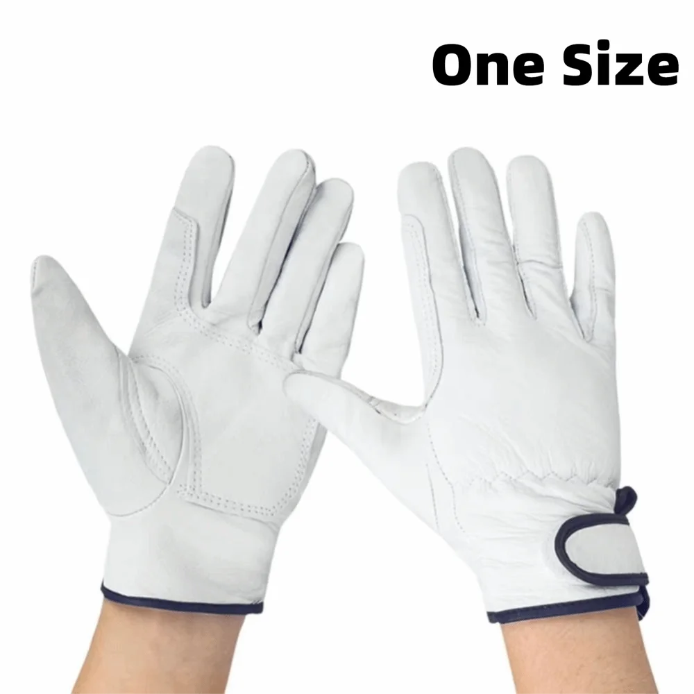 Sheepskin Leather Work Gloves – Welding & Heavy Duty Work Safety Gloves HIP