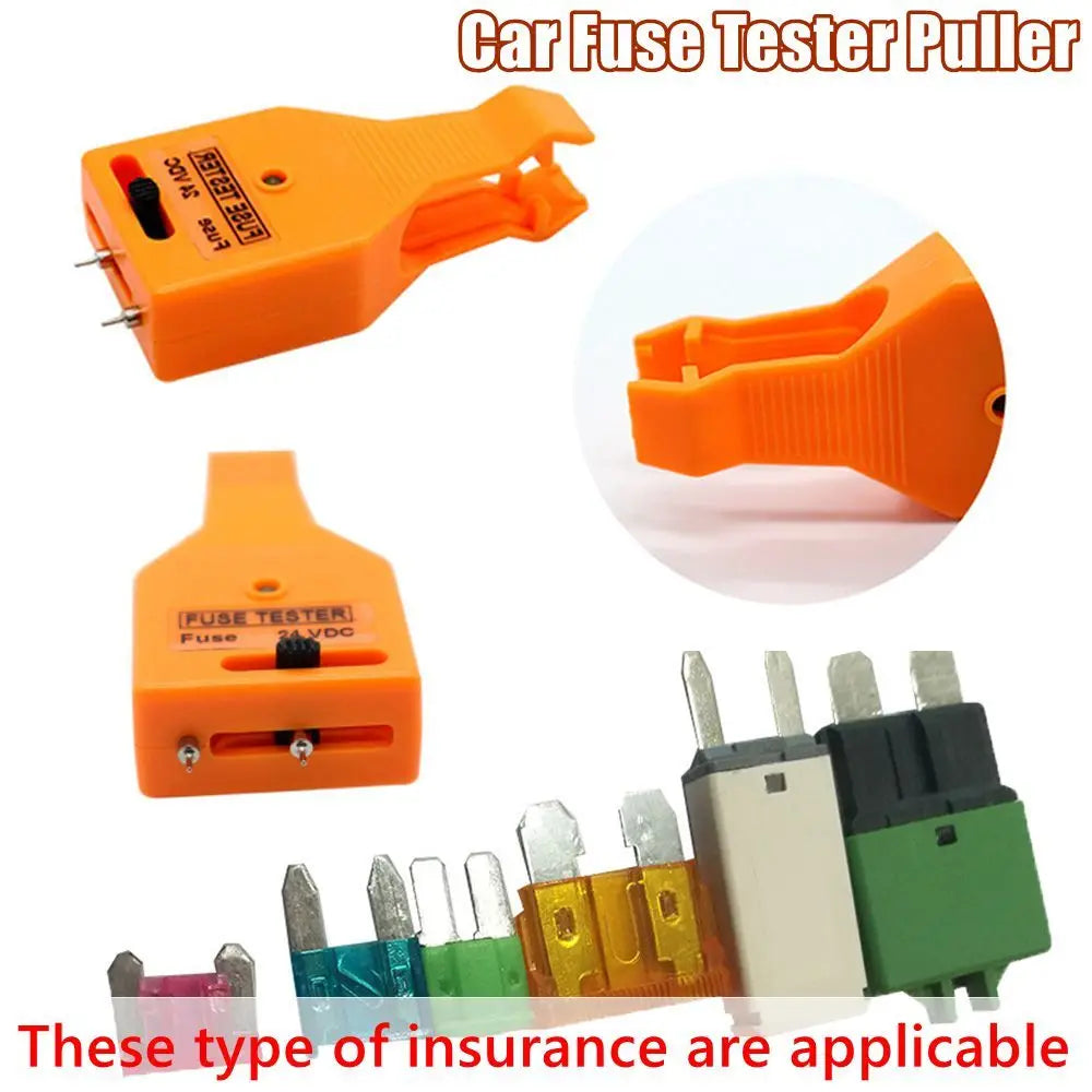 Car Fuse Tester & Puller with Green LED Indicator – 24V Automotive Fuse Tester HIP