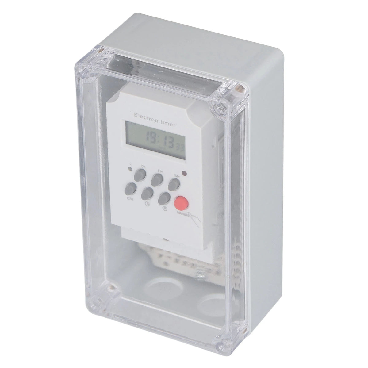 Digital Timer Box Swimming Pool Pump Timer Waterproof Digital Timer Box Programmable Time Control for Heater Spa Motor HIP