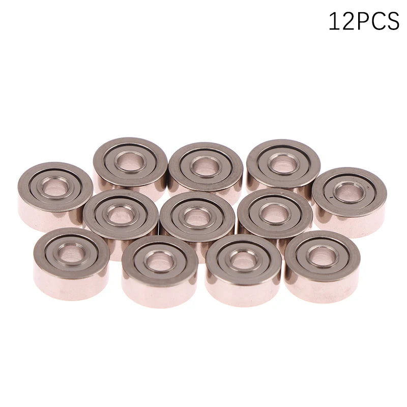 12-Pack Mini 4WD Bearings 520/620/830 – S2 MA Chassis Upgrade Mini 4WD Bearing Set HIP