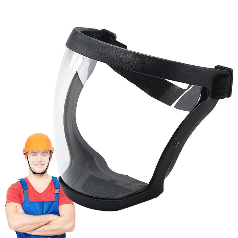 Reusable Spherical Face Shield – Splash-Proof Goggle Mask Protective Face Shield HIP