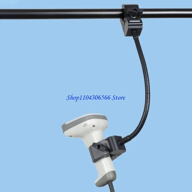Bendable Gooseneck Double Clamp Stand for Mic & Studio Gear Gooseneck Clamp Stand HIP